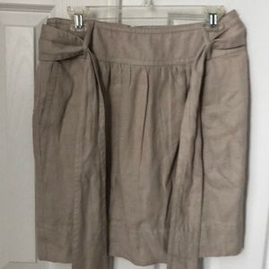 Banana Republic 100% Linen Mini Skirt
